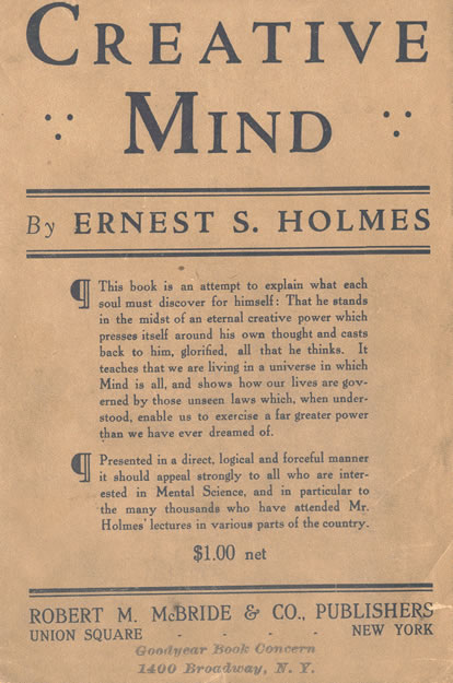 Creative Mind by Ernest Holmes